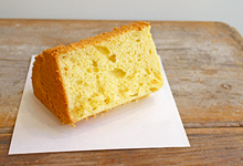 シフォンケーキ　日本酒